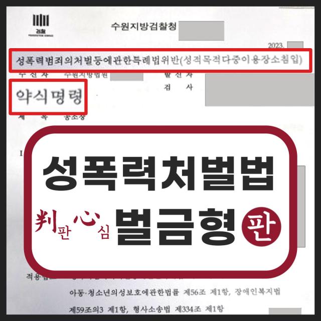 상가여자화장실 음란행위 공연음란 불입건 성적목적다중이용장소침입 벌금형 사례